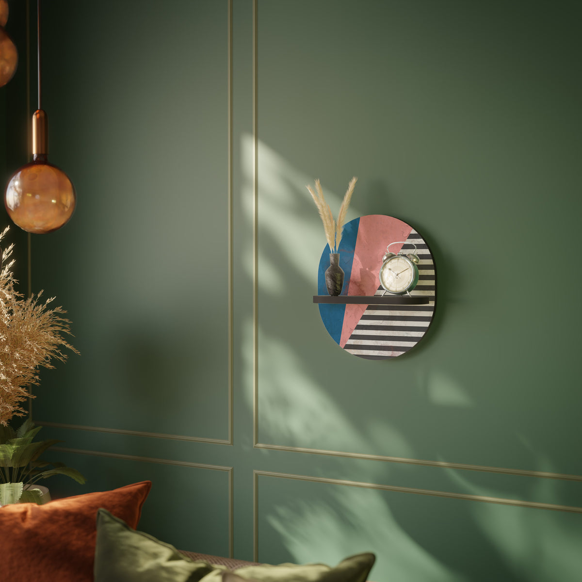GLAMOROUS STRIPE Art Shelf