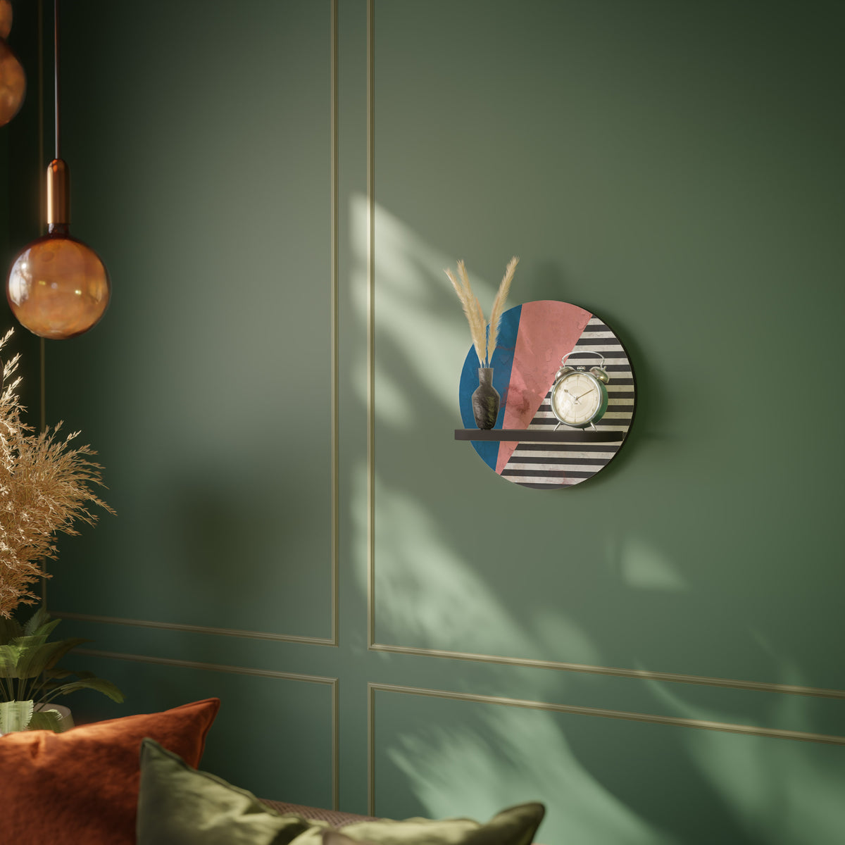 GLAMOROUS STRIPE Art Shelf