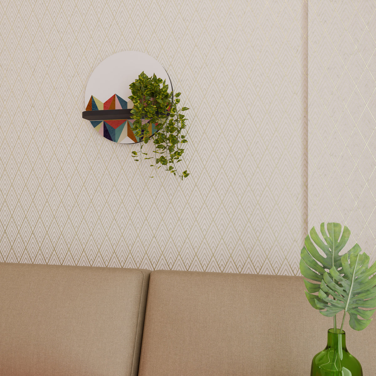 TESSELATE TREASURES Διακοσμητικό Ράφι Art Shelf