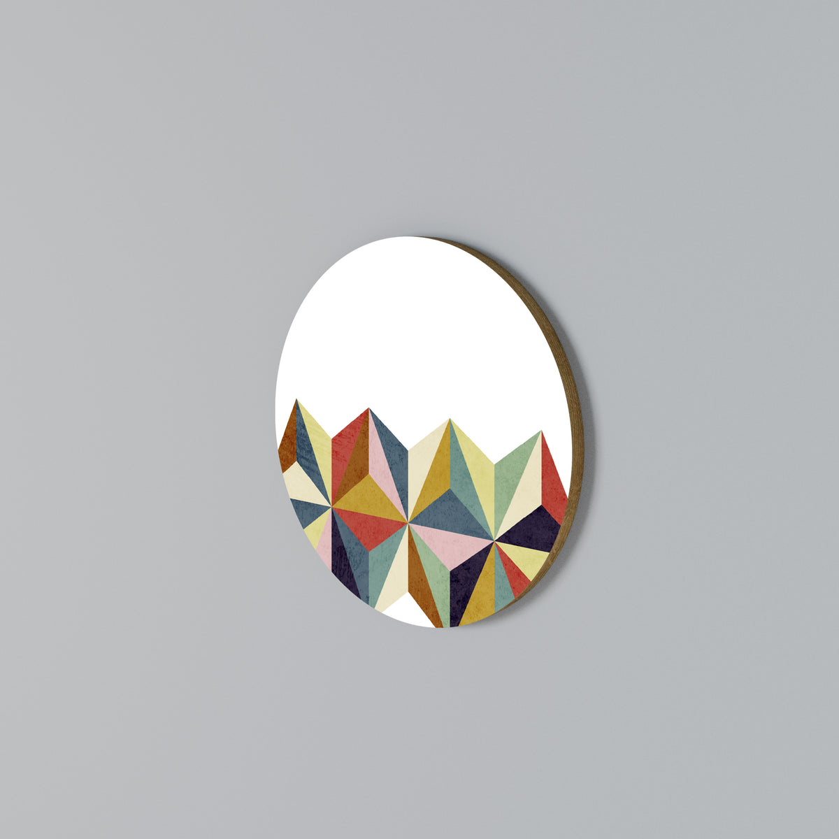 TESSELATE TREASURES Round Wall Art