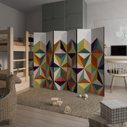 TESSELATE TREASURES 6-Panel Room Divider