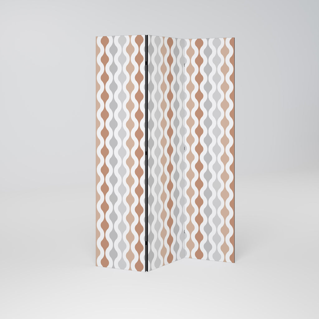 HAZY NOSTALGIA Decorative 3-Panel Room Divider