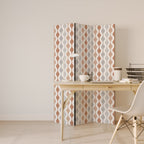 HAZY NOSTALGIA 3-Panel Room Divider