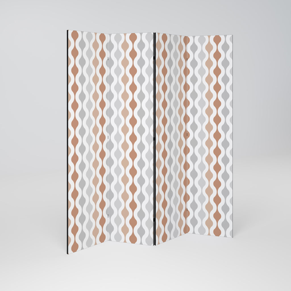 HAZY NOSTALGIA 4-Panel Room Divider