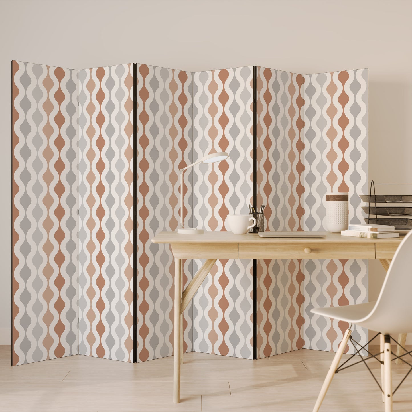 HAZY NOSTALGIA 6-Panel Room Divider