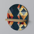 CRACKED ILLUSION Art Shelf