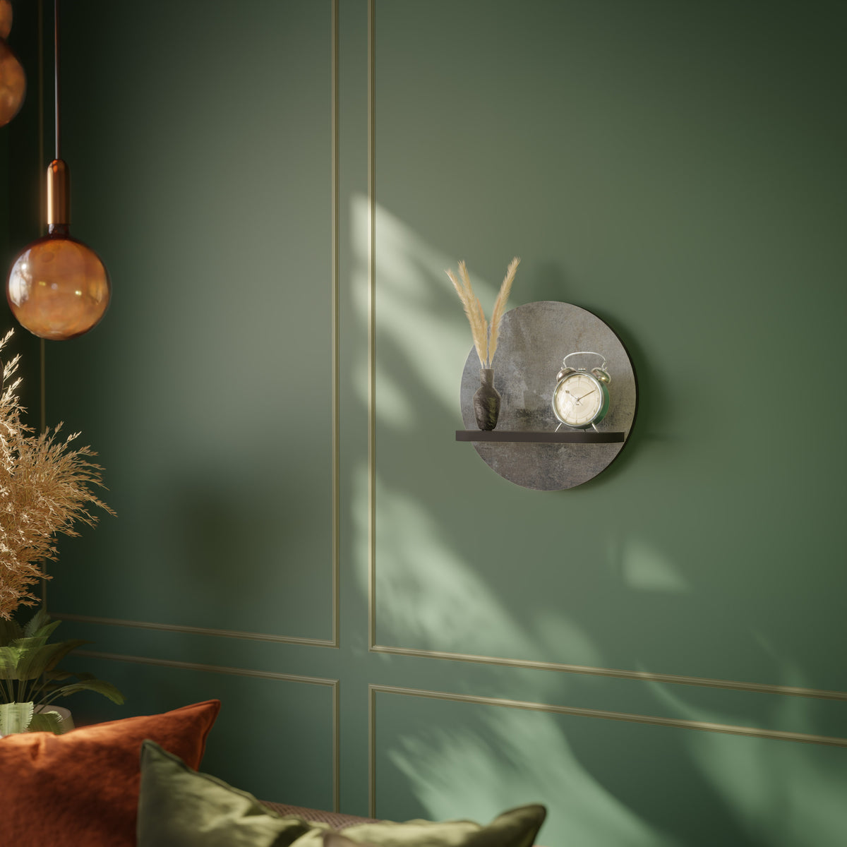 CONCRETE WALL Διακοσμητικό Ράφι Art Shelf