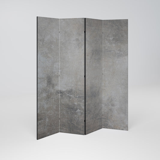 CONCRETE WALL Παραβάν με 4 πάνελ
