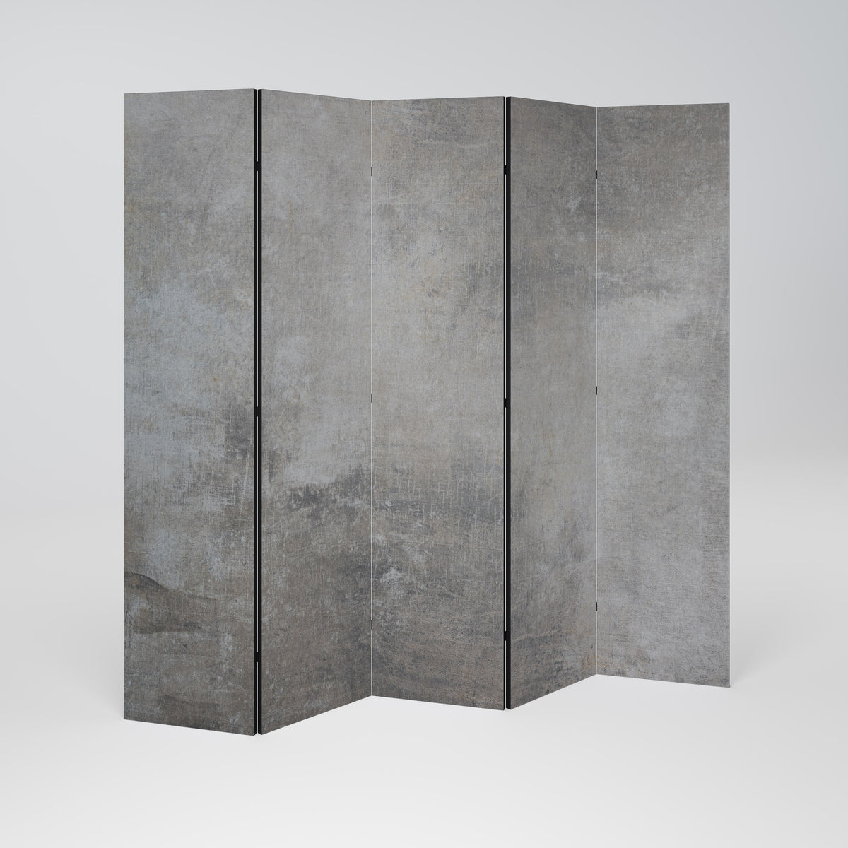 CONCRETE WALL Παραβάν με 5 πάνελ