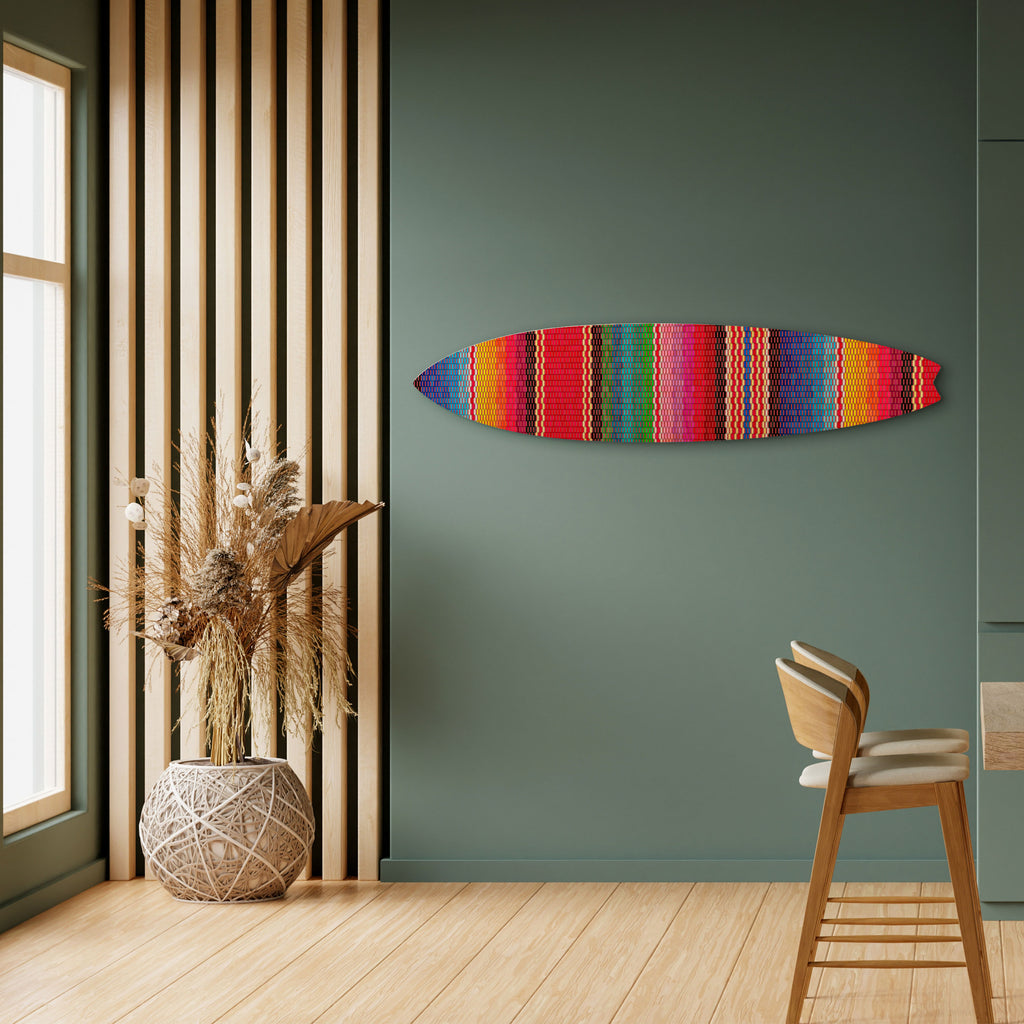ETHNIC MEXICAN Surfboard Decorative Panel