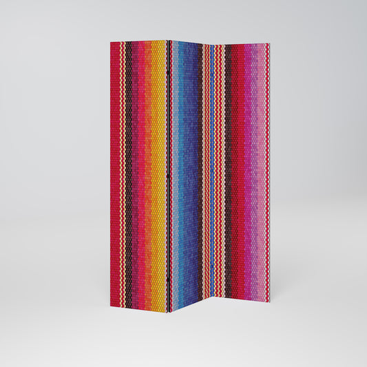 ETHNIC MEXICAN Παραβάν με 3 πάνελ