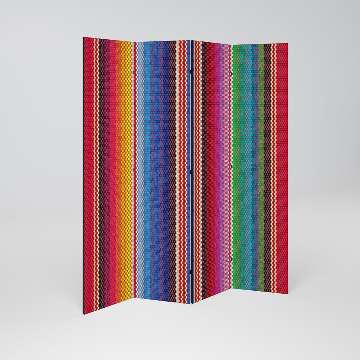 ETHNIC MEXICAN Παραβάν με 4 πάνελ