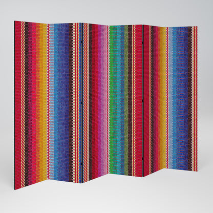 ETHNIC MEXICAN Παραβάν με 6 πάνελ