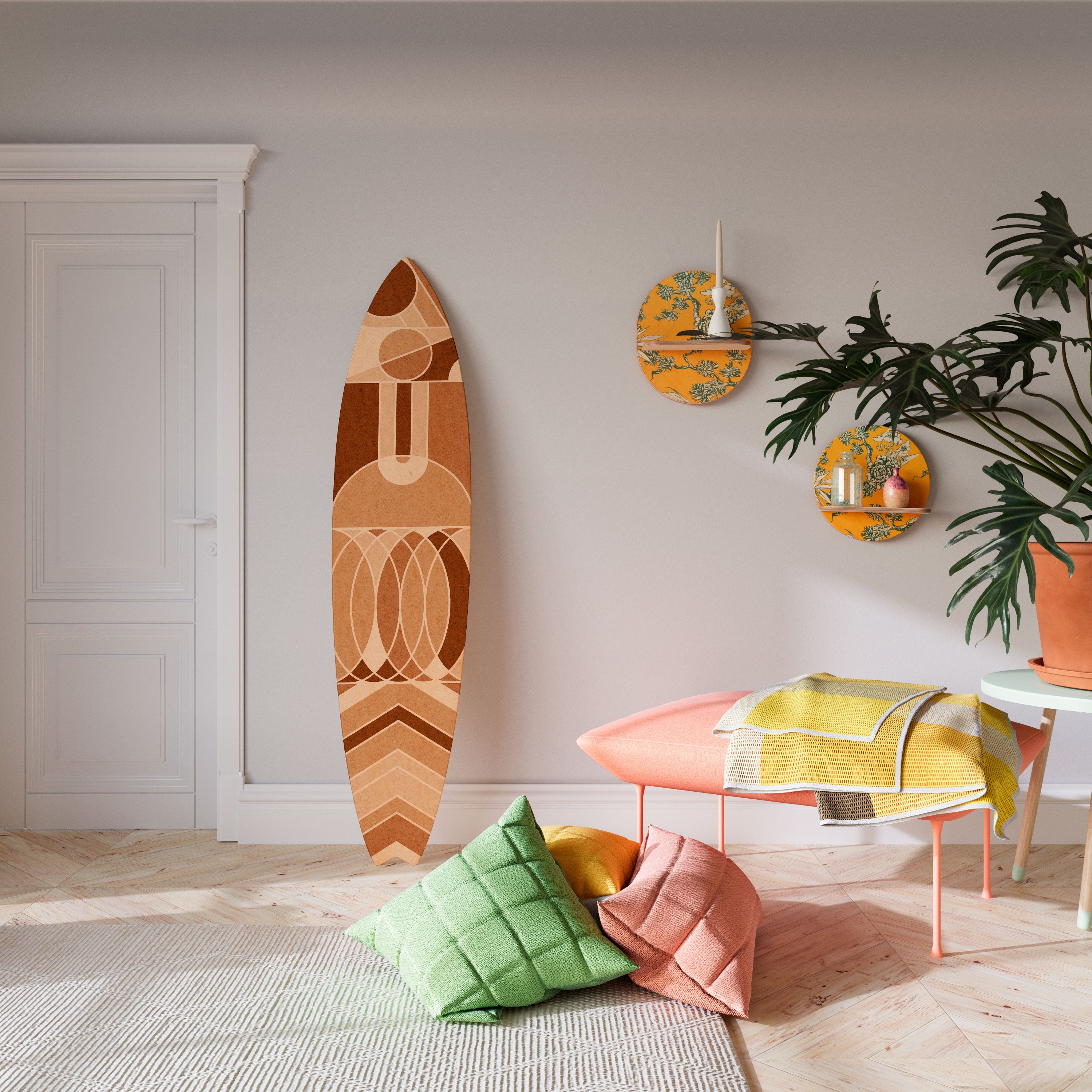 PRISM MOSAIC Surfboard Decorative Panel