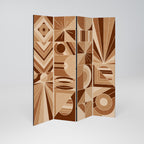 PRISM MOSAIC Παραβάν με 4 πάνελ