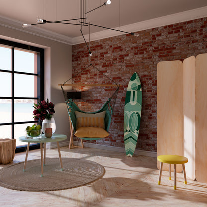 HARMONIC GRID Surfboard Decorative Panel