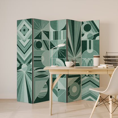 HARMONIC GRID 5-Panel Room Divider
