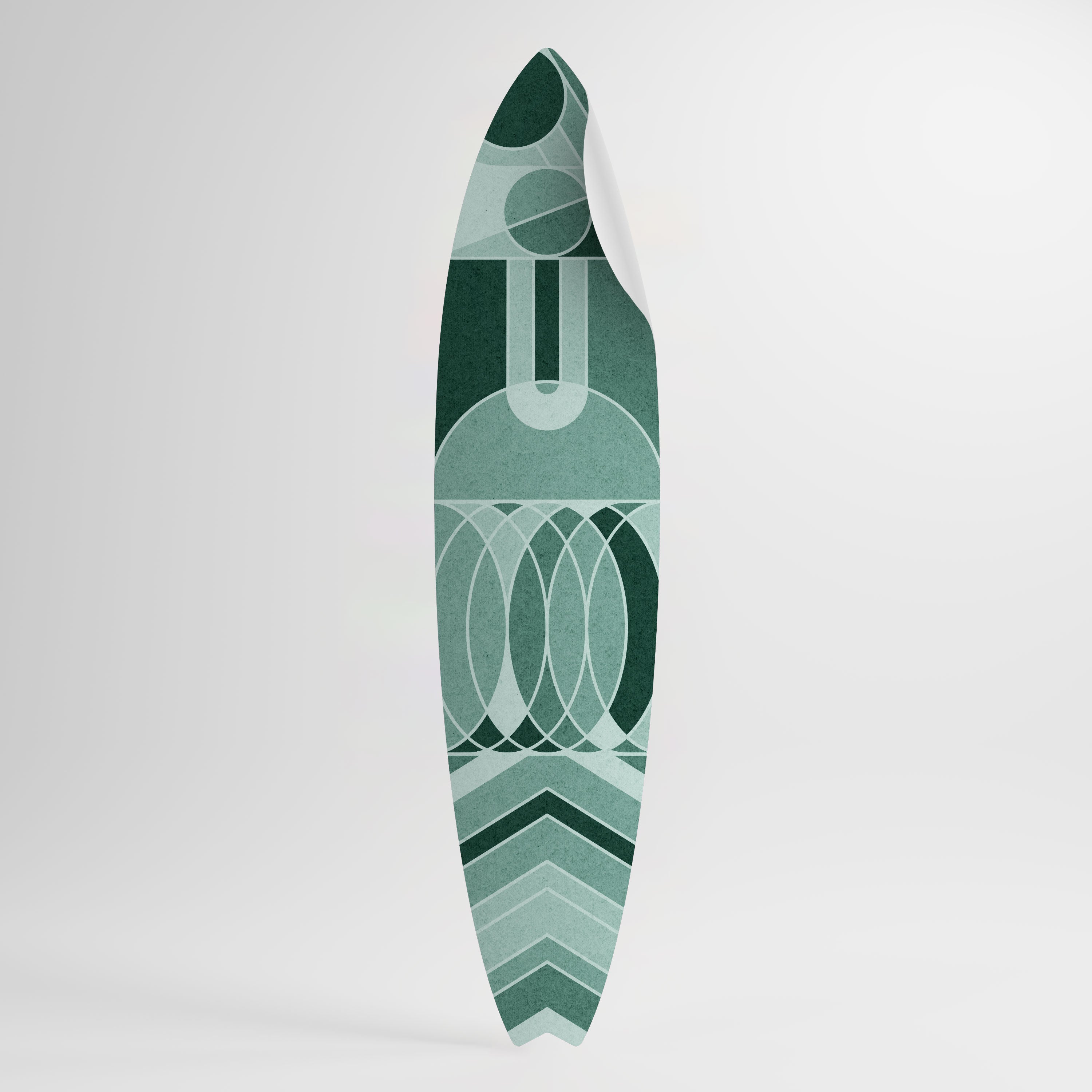 HARMONIC GRID Peel and Stick Surfboard Sticker