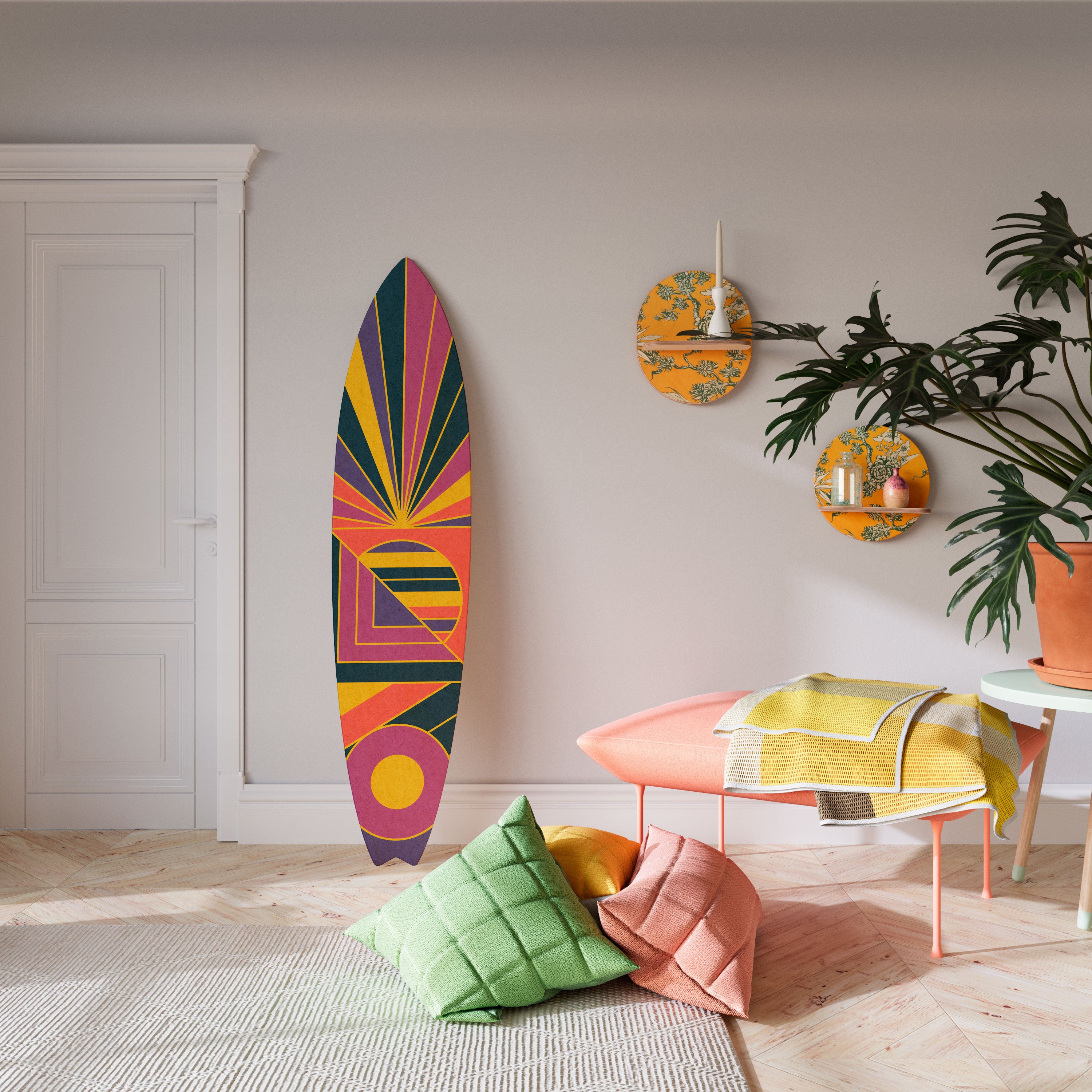 FUSION PATTERNS Διακοσμητική σανίδα Surf