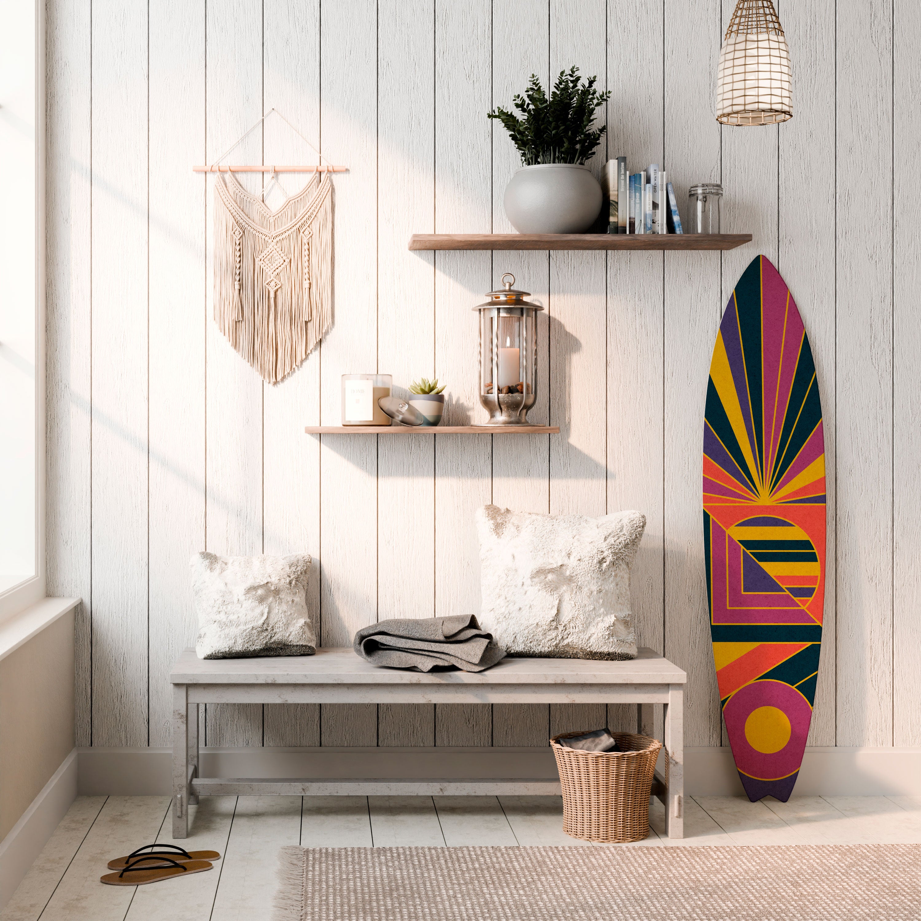 FUSION PATTERNS Διακοσμητική σανίδα Surf