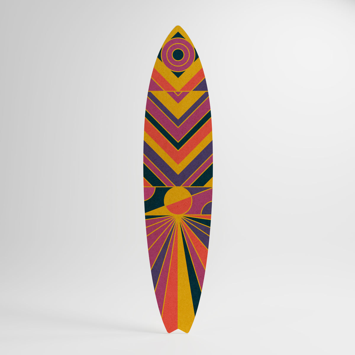 ECHO PATTERNS Surfboard Decorative Panel
