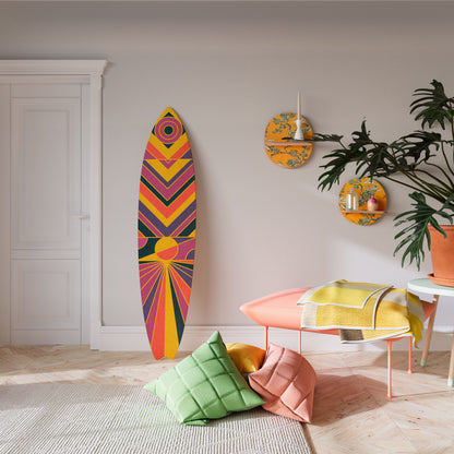 ECHO PATTERNS Surfboard Decorative Panel