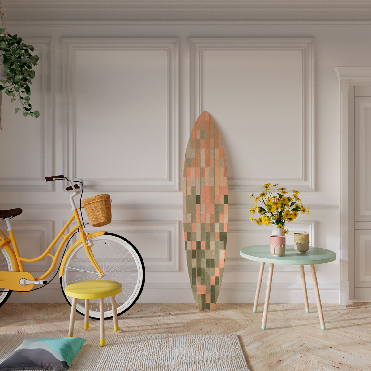 BUILDING THE FUTURE Διακοσμητική σανίδα Surf