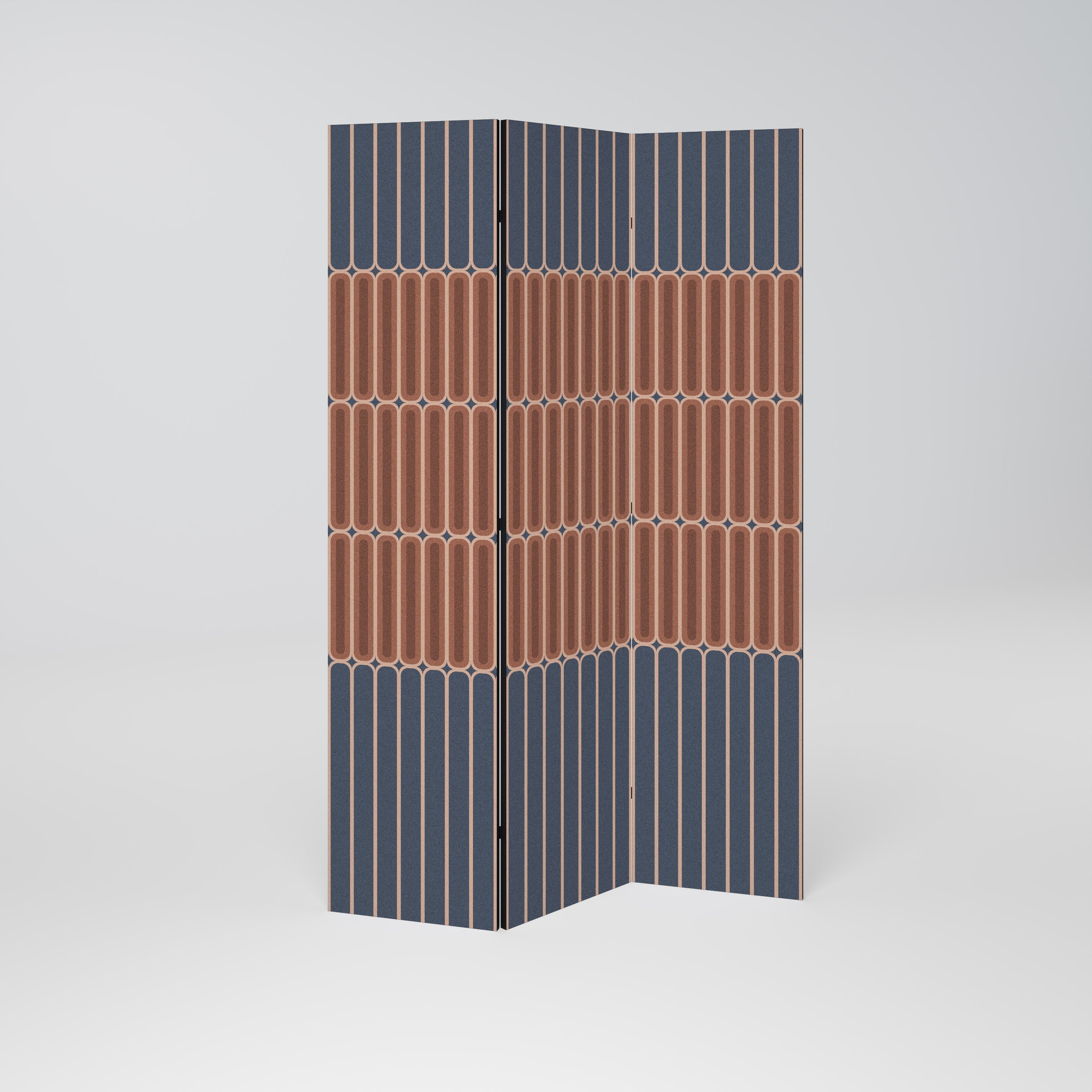 HYPNOTIC GATE Decorative 3-Panel Room Divider