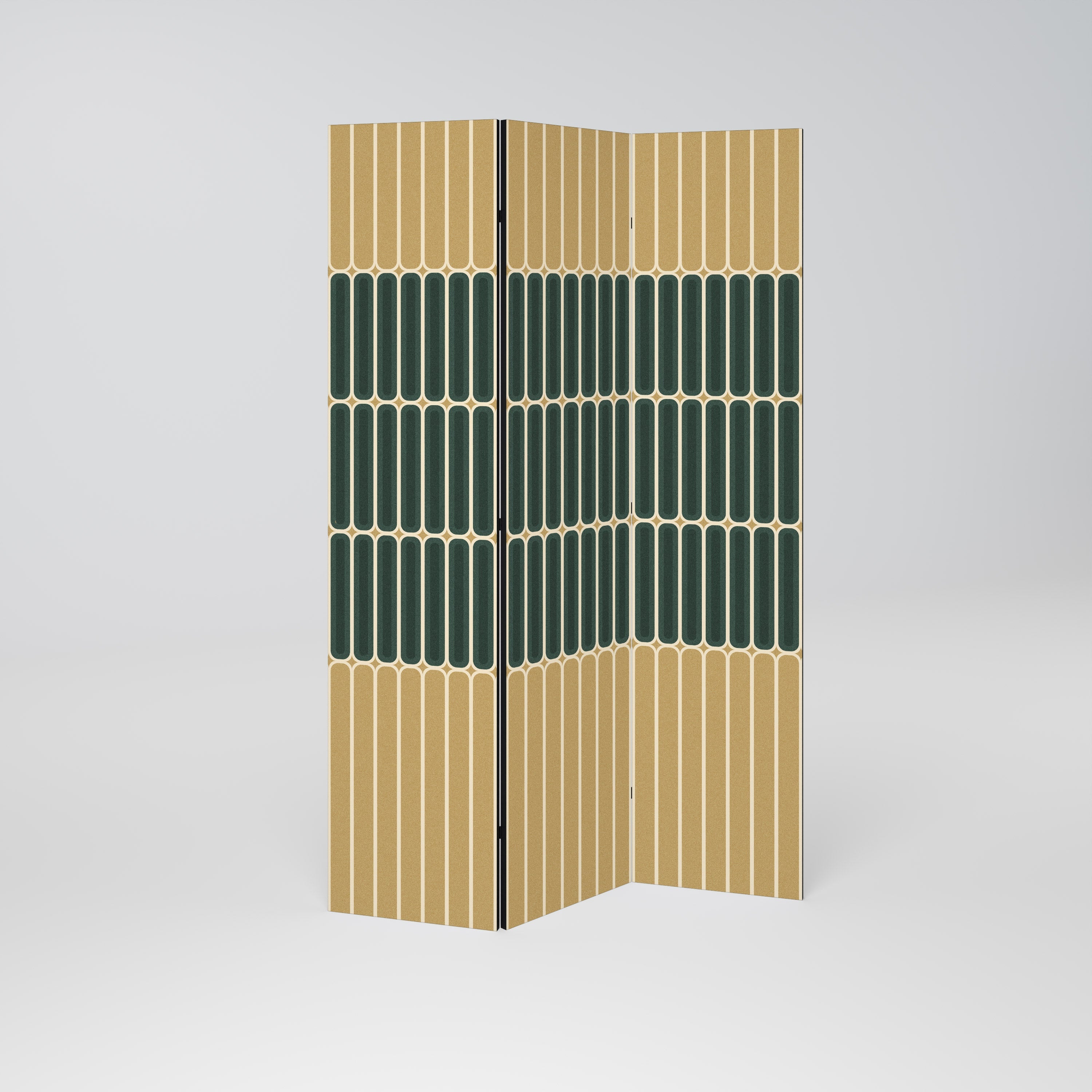 ILUSION GATE Decorative 3-Panel Room Divider