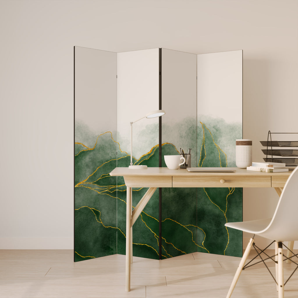 EXPENSIVE NATURE 4-Panel Room Divider