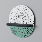 DOTTED DELIGHTS Art Shelf