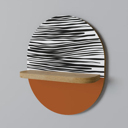 RADIANT ZEBRA Διακοσμητικό Ράφι Art Shelf