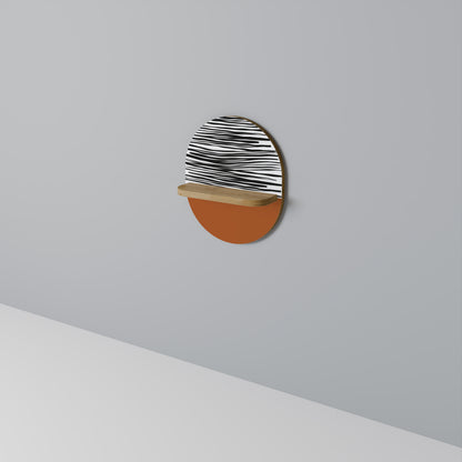RADIANT ZEBRA Διακοσμητικό Ράφι Art Shelf