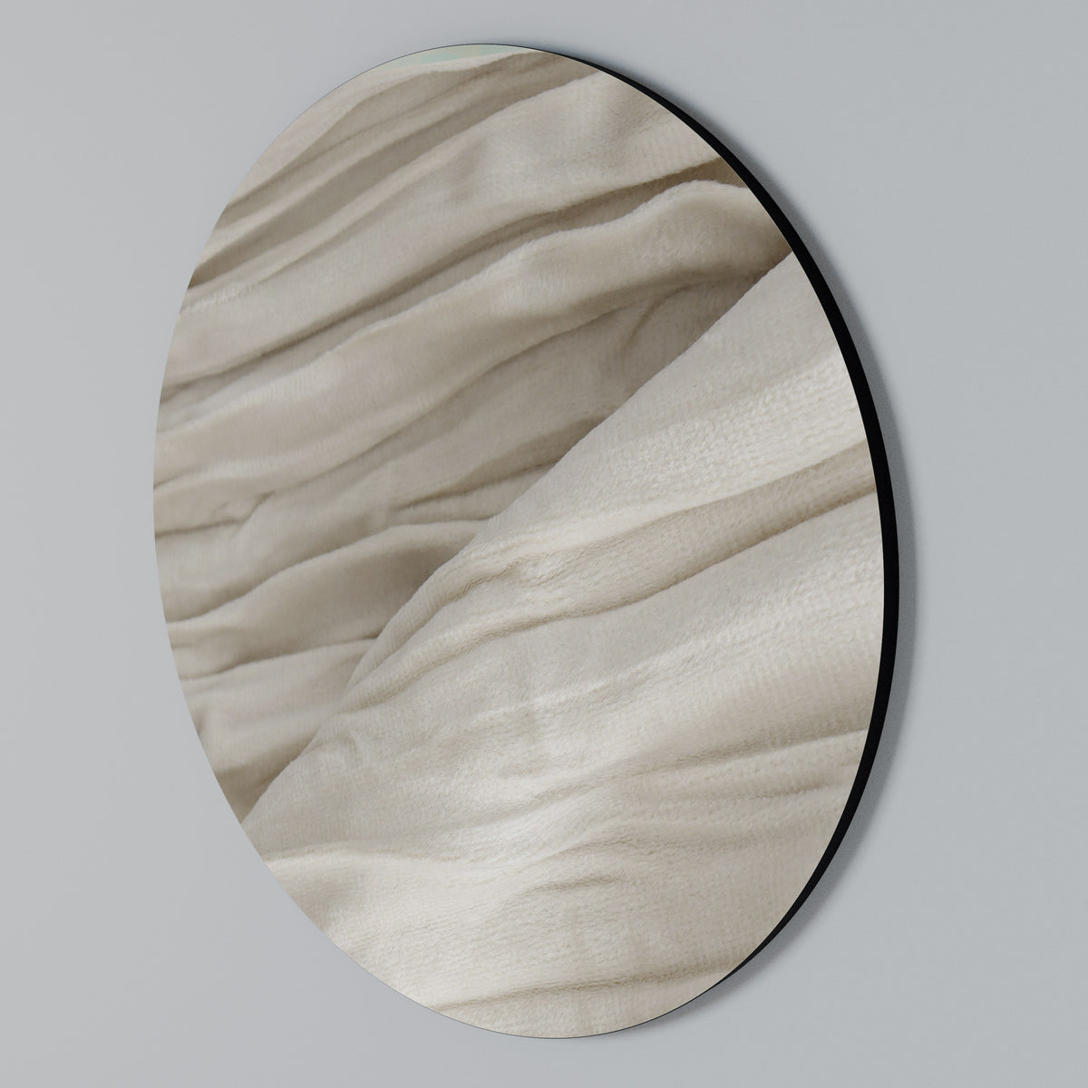 SERENE FOLDS Στρογγυλός πίνακας ζωγραφικής