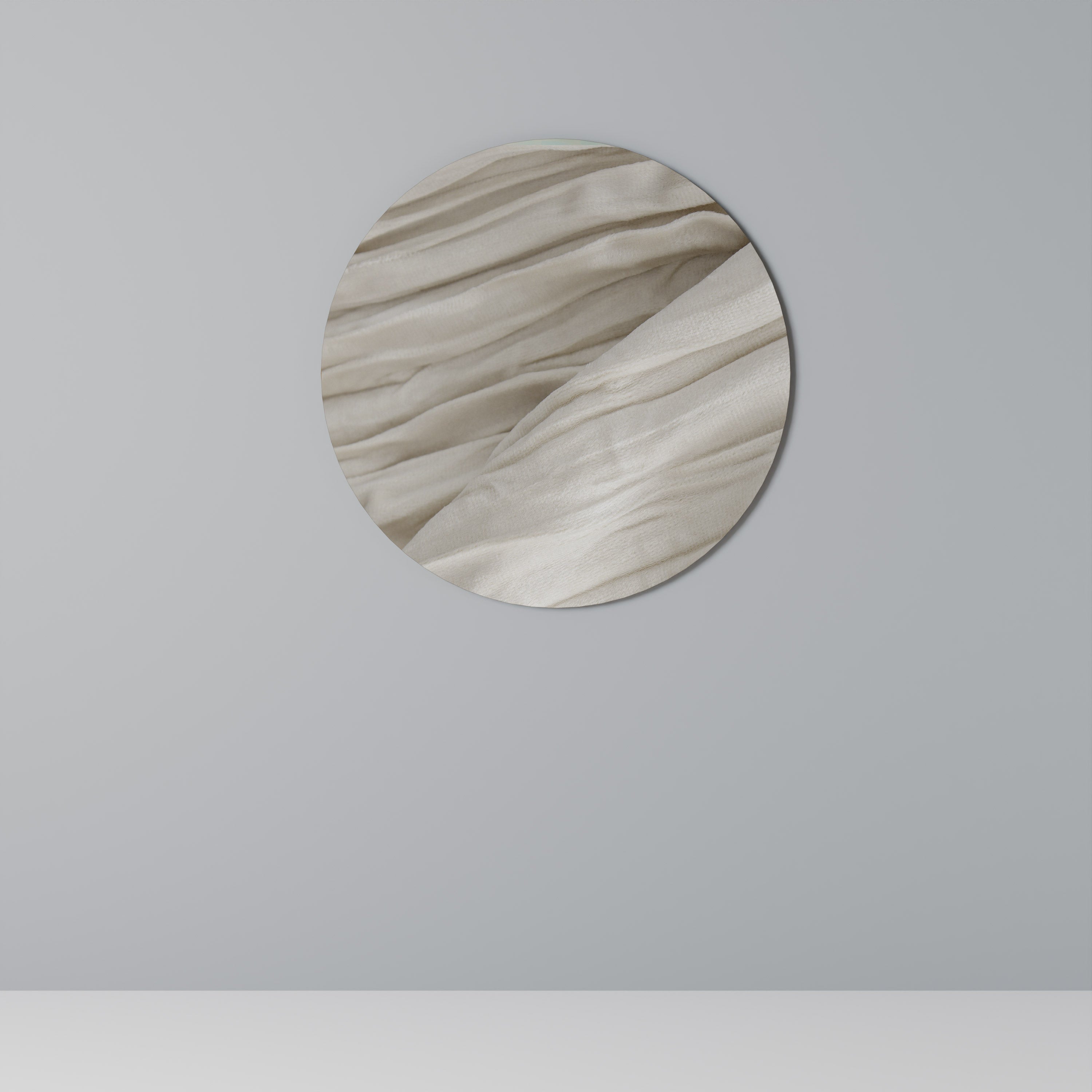 Στρογγυλή Τέχνη Τοίχου SERENE FOLDS