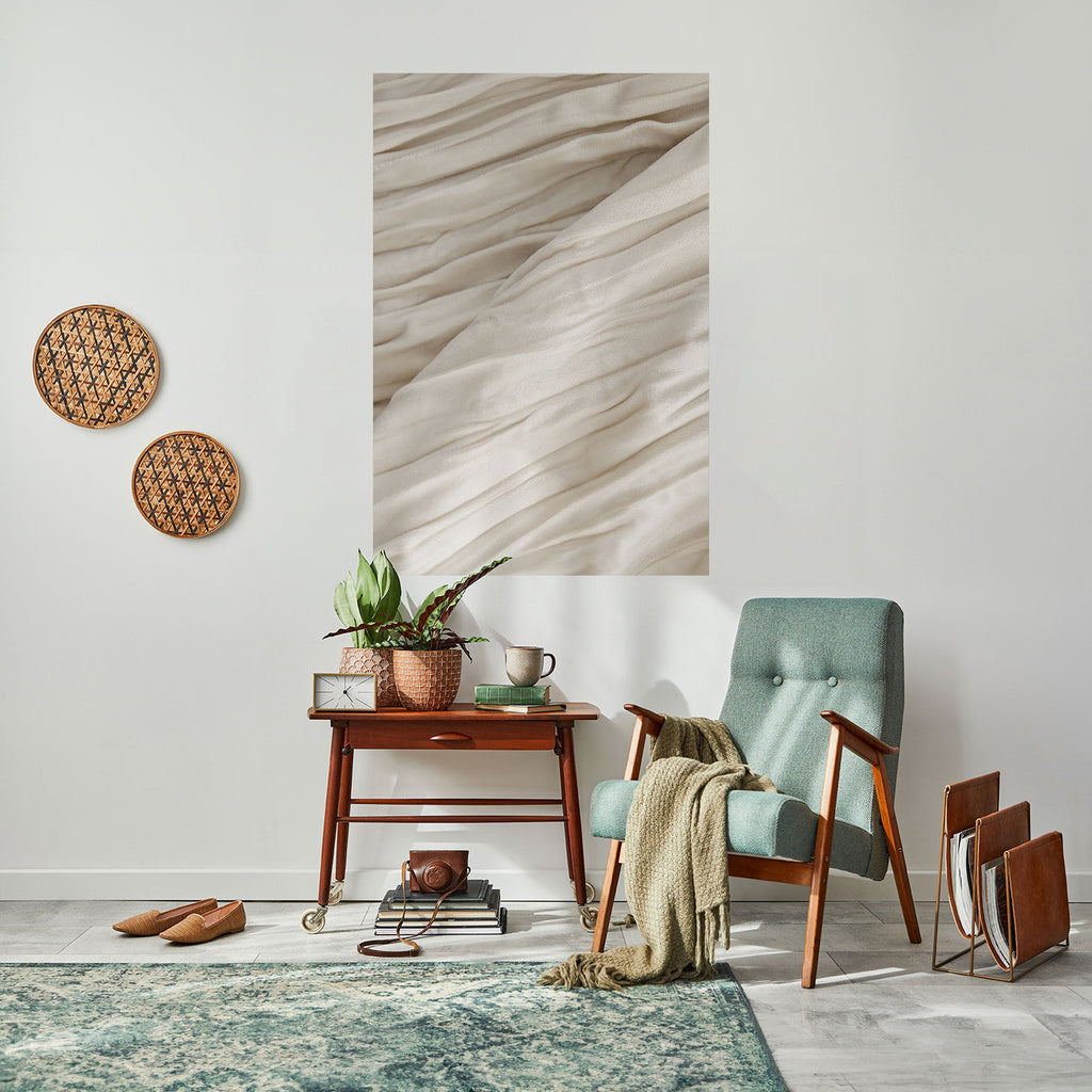 Κάθετη αφίσα SERENE FOLDS με δυνατότητα ξεφλουδίσματος και κολλήματος