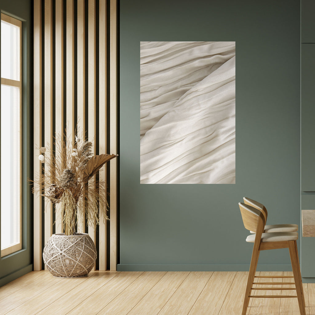 Κάθετη αφίσα SERENE FOLDS με δυνατότητα ξεφλουδίσματος και κολλήματος