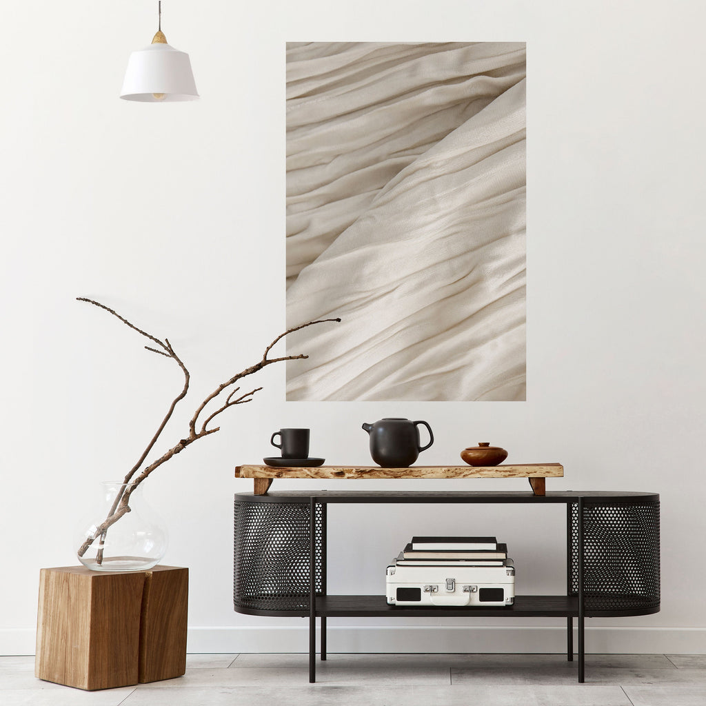 Κάθετη αφίσα SERENE FOLDS με δυνατότητα ξεφλουδίσματος και κολλήματος