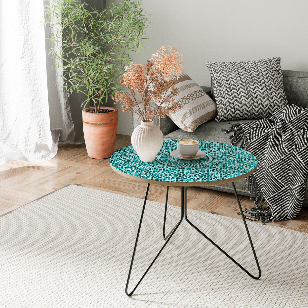 MOROCCAN TURQUOISE Coffee Table