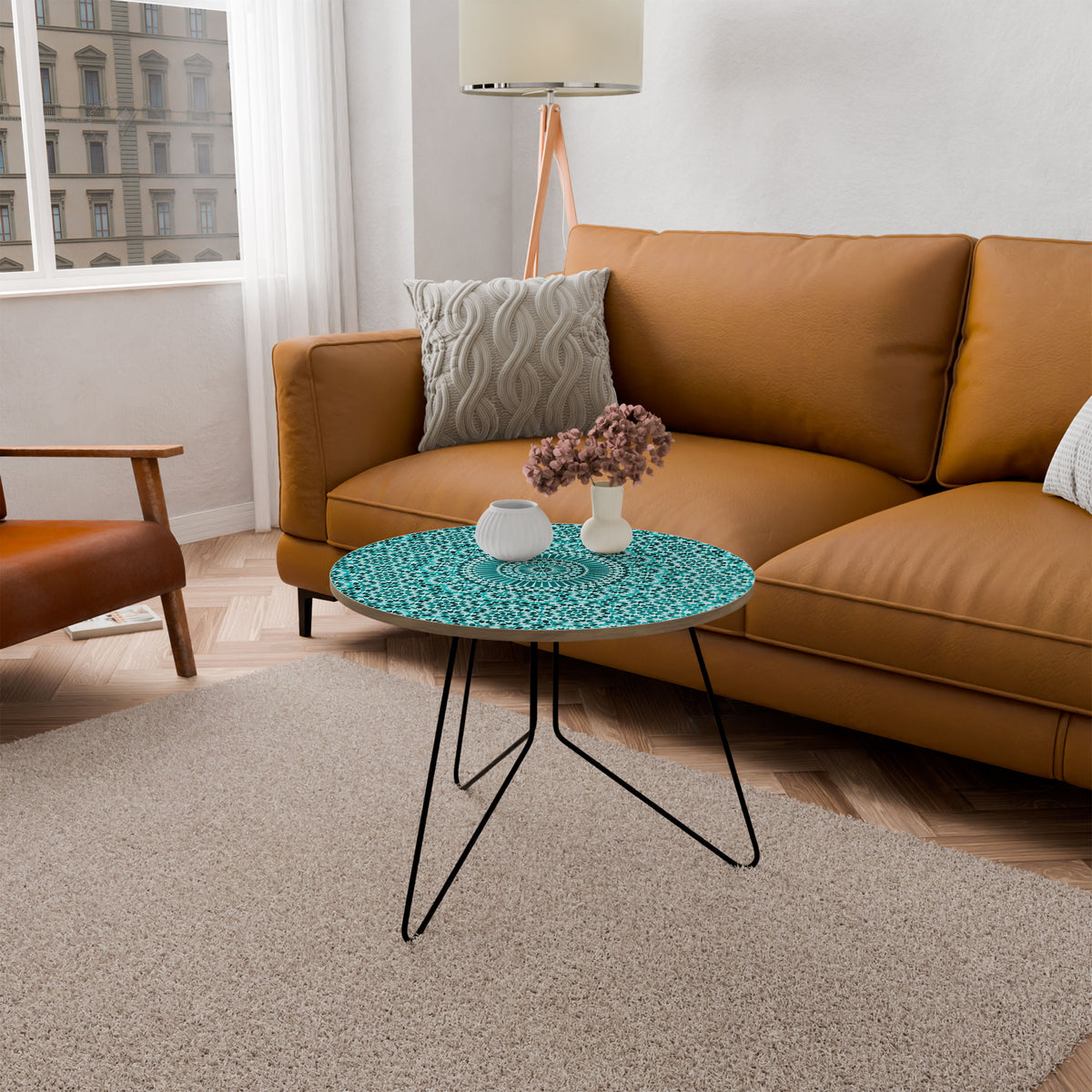 MOROCCAN TURQUOISE Coffee Table