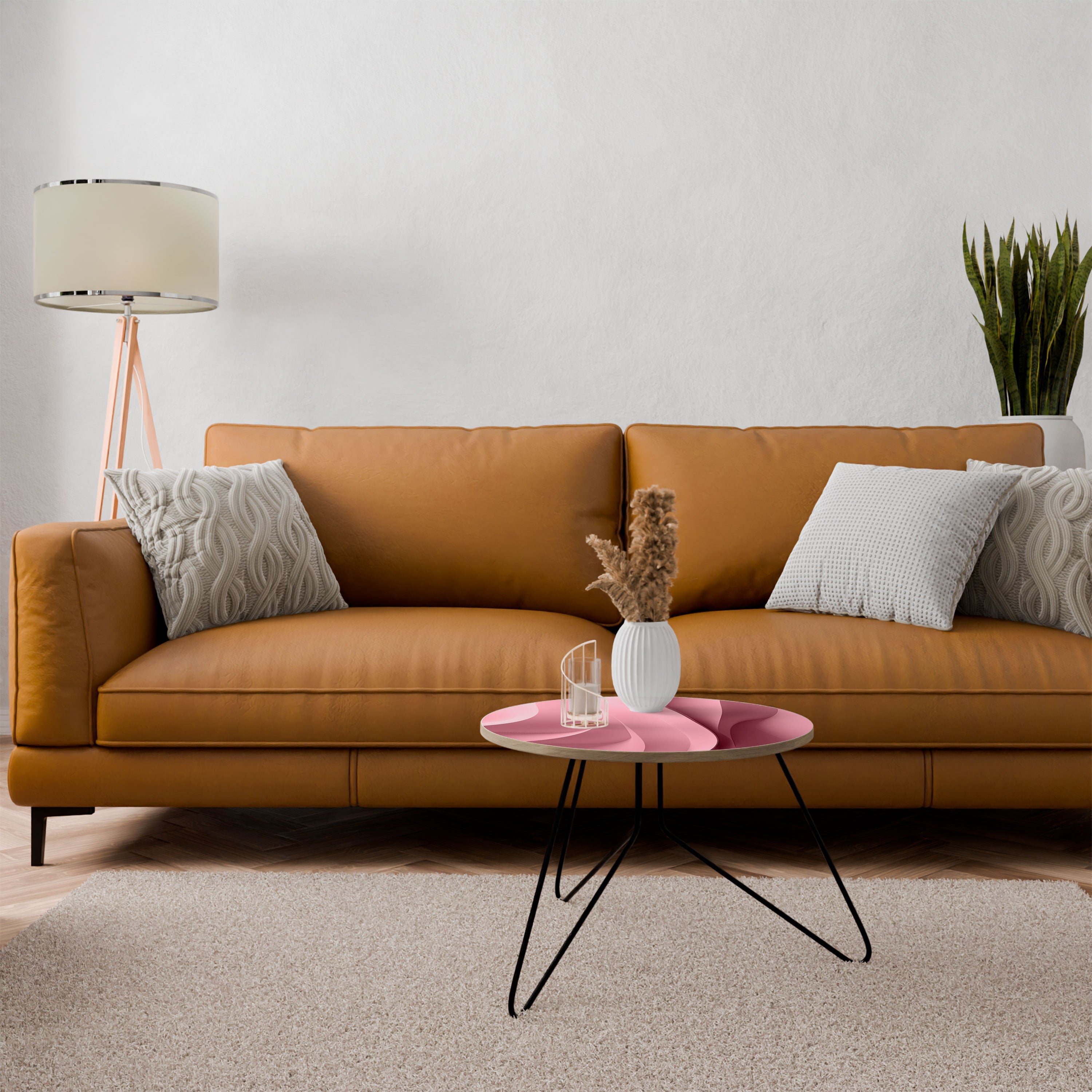 Τραπεζάκι Σαλονιού THINKING PINK 60