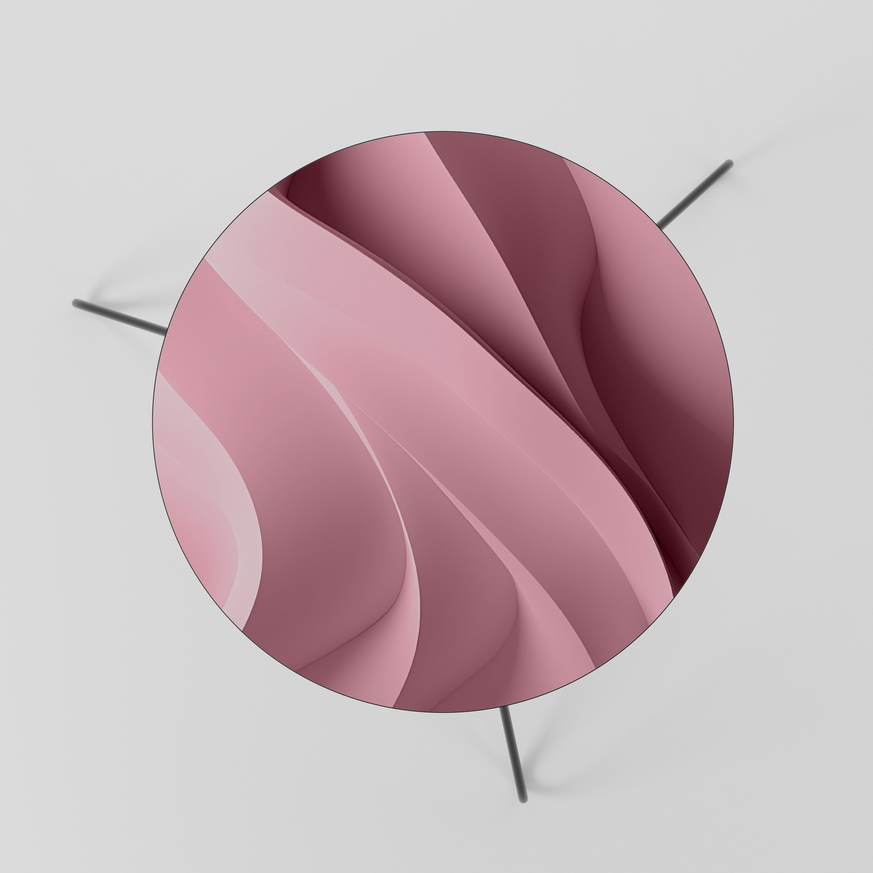 Τραπεζάκι Σαλονιού THINKING PINK 60