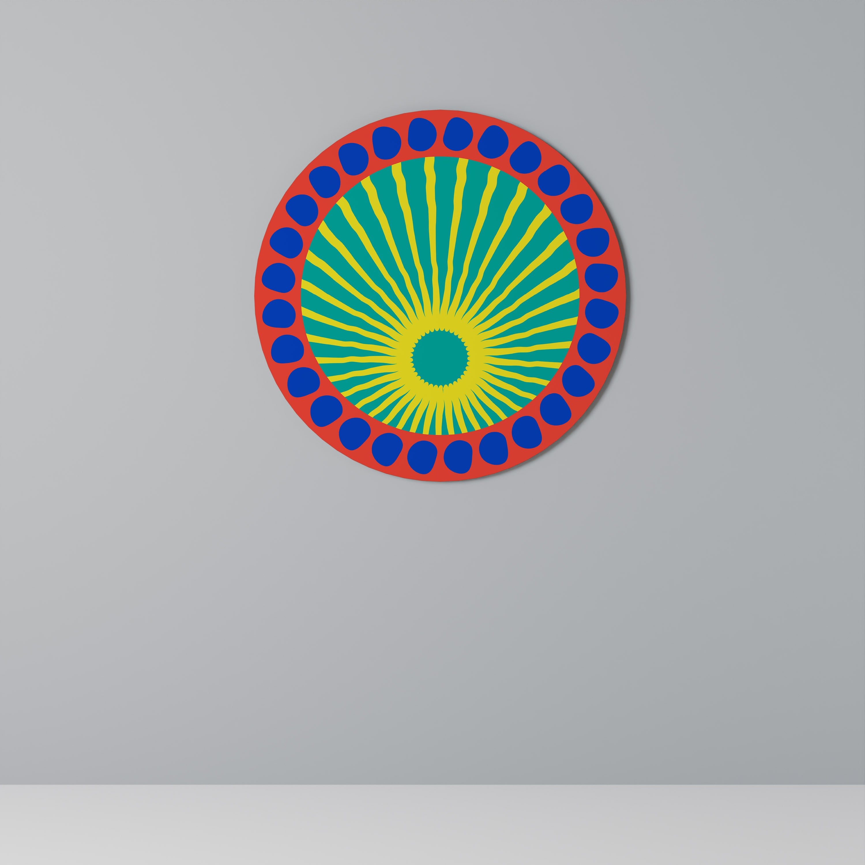 Στρογγυλή Τέχνη Τοίχου SHIMMER SPECTRUM