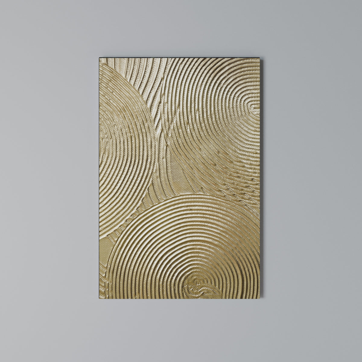 GOLDEN WAVES UNFOLD Κατακόρυφος Πίνακας σε Καμβά