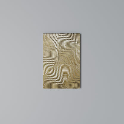 GOLDEN WAVES UNFOLD Κατακόρυφος Πίνακας σε Καμβά