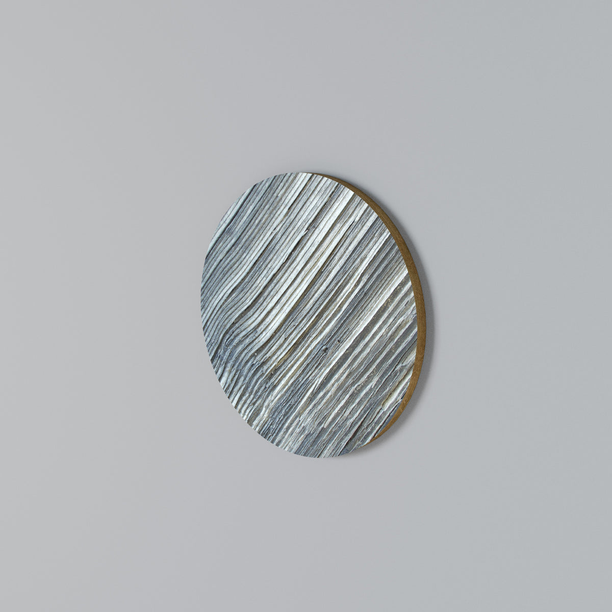 NATURE’S RIBBON RELIC Round Wall Art