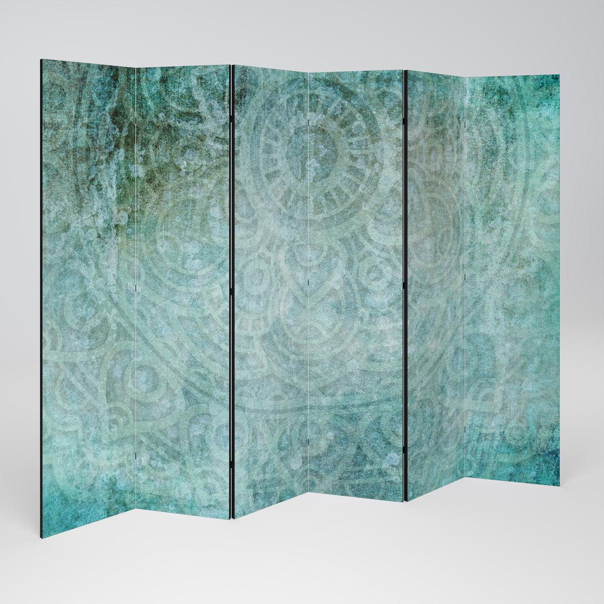 TIMELESS TEXTURAL TIDE 6-Panel Room Divider