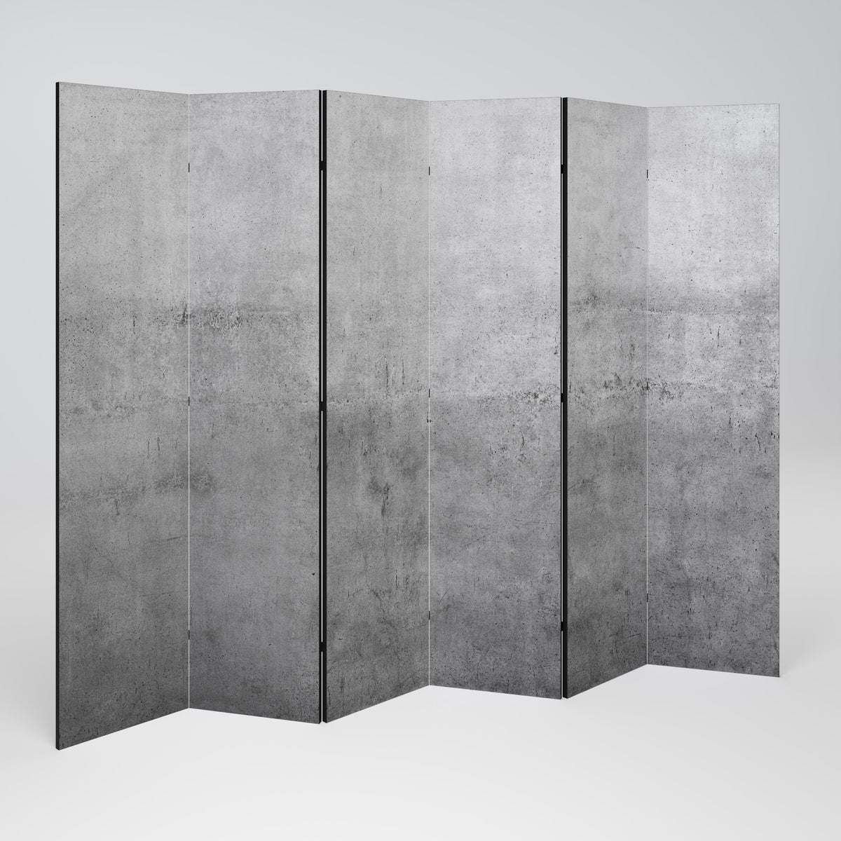 SUBTLE SHADOWS DISPLAY 6-Panel Room Divider