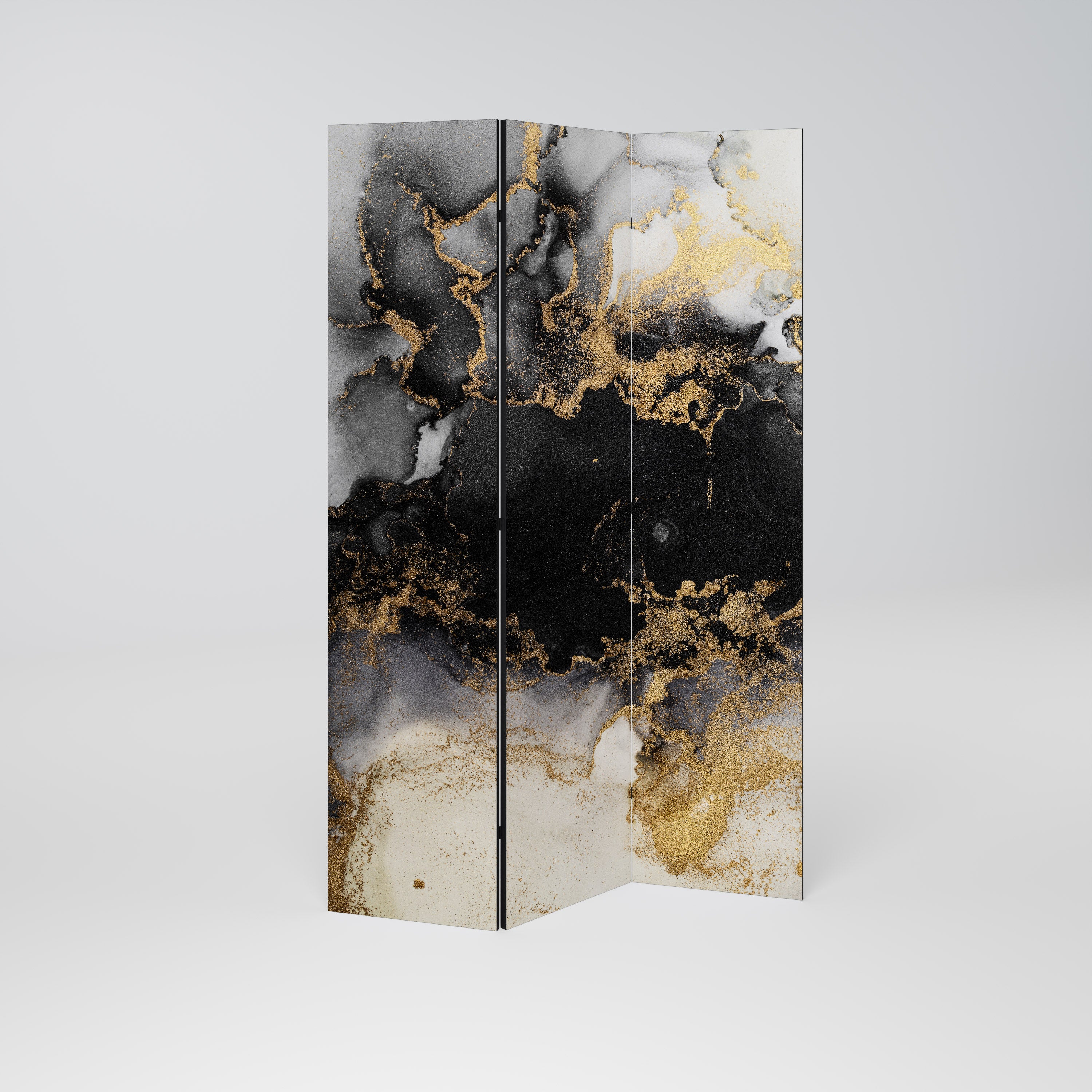MARBLE OF TOMMORROW 3-Panel Room Divider
