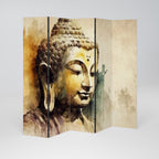 TRANQUIL BUDDHA WHISPERS Παραβάν με 5 πάνελ